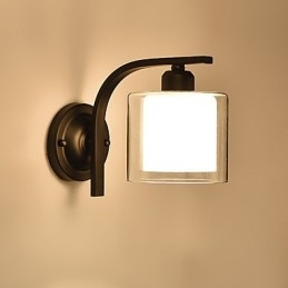 Applique murale moderne et contemporaine de style mini pour la protection des yeux, lumière ambiante