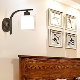 Applique murale moderne et contemporaine de style mini pour la protection des yeux, lumière ambiante