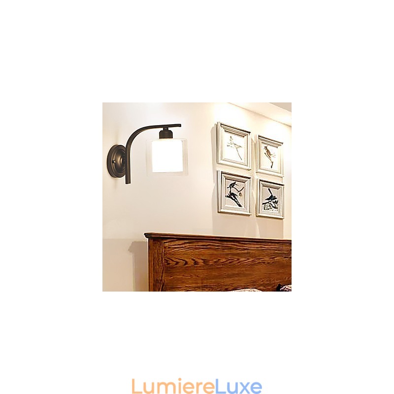 Applique murale moderne et contemporaine de style mini pour la protection des yeux, lumière ambiante