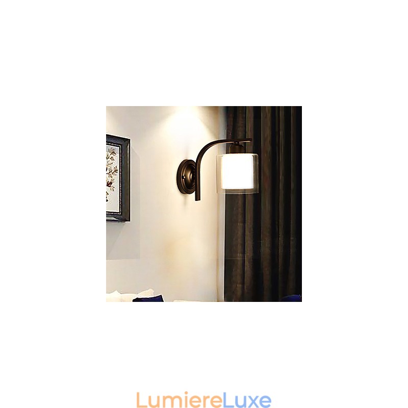 Applique murale moderne et contemporaine de style mini pour la protection des yeux, lumière ambiante