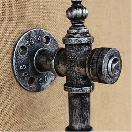 Lampe murale rétro nostalgique avec interrupteur pour café, bar, restaurant, allée, bouteille d'eau