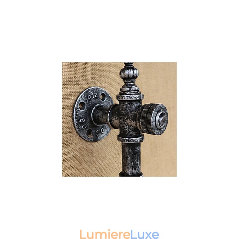 Lampe murale rétro nostalgique avec interrupteur pour café, bar, restaurant, allée, bouteille d'eau
