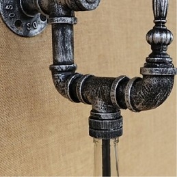 Lampe murale rétro nostalgique avec interrupteur pour café, bar, restaurant, allée, bouteille d'eau