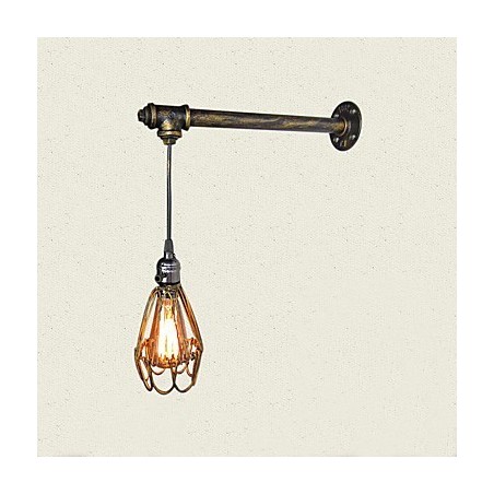 Appliques murales vintage Loft avec interrupteur industriel Edison Fashion Simplicity Applique murale à base en métal Appliques murales vintage Loft avec interrupteur industriel Edison Fashion Simplicity Applique murale à base en métal