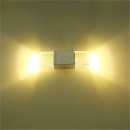 6 douilles pour tubes fluorescents, design moderne et contemporain, pour éclairage d'ambiance, appliques murales