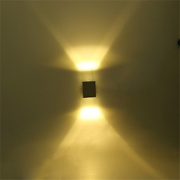 6 douilles pour tubes fluorescents, design moderne et contemporain, pour éclairage d'ambiance, appliques murales