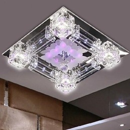 Plafonnier en cristal électrolytique contemporain moderne