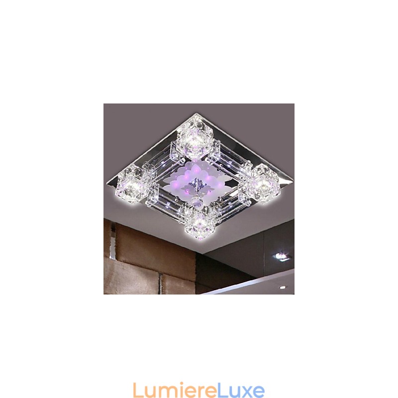 Plafonnier en cristal électrolytique contemporain moderne