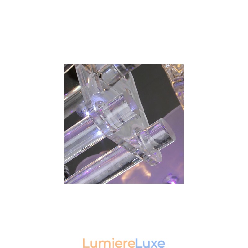 Plafonnier en cristal électrolytique contemporain moderne