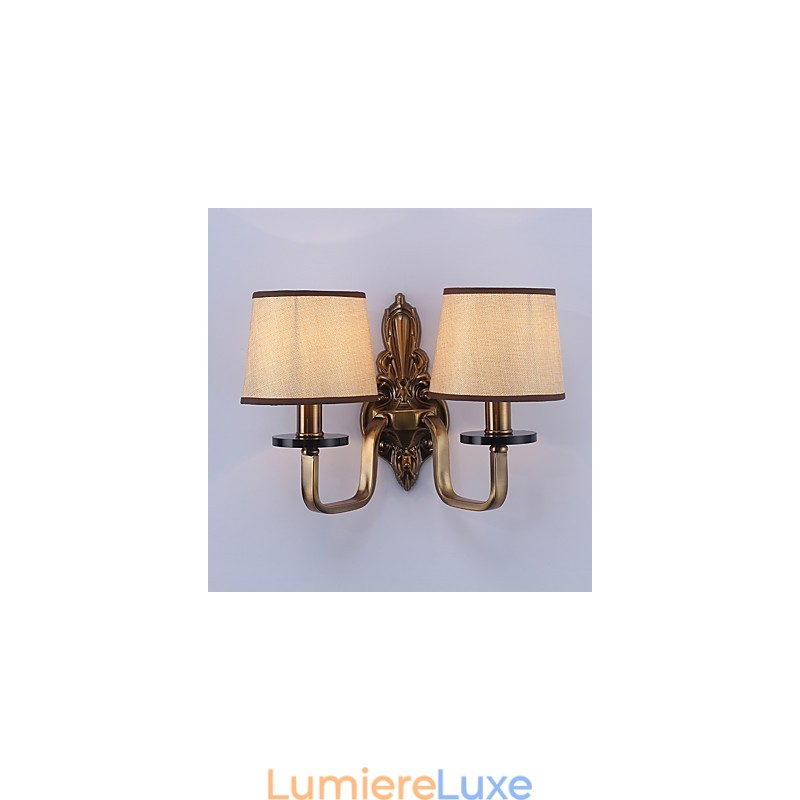 Applique murale classique traditionnelle galvanisée pour la protection des yeux