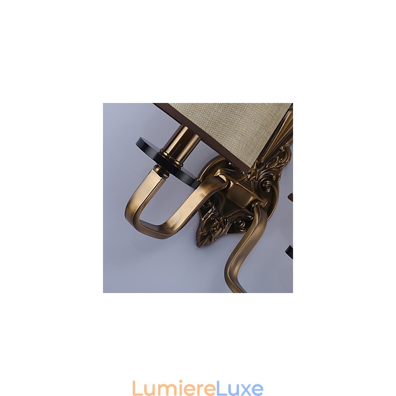 Applique murale classique traditionnelle galvanisée pour la protection des yeux