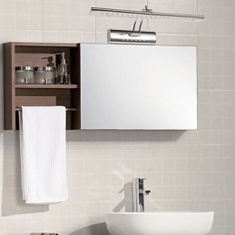 Applique murale moderne et contemporaine en métal galvanisé pour salle de bain