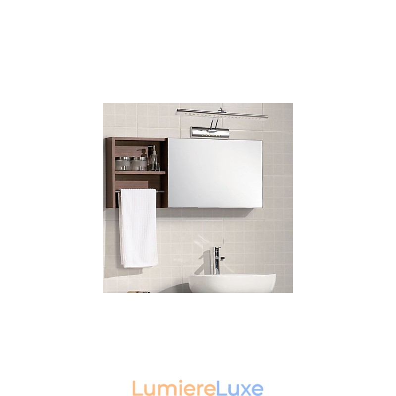 Applique murale moderne et contemporaine en métal galvanisé pour salle de bain