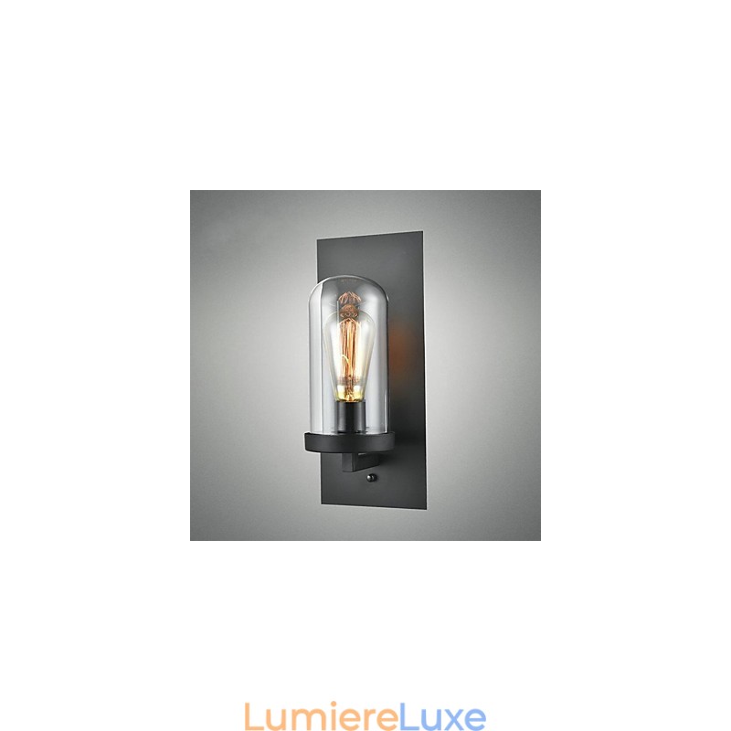 Lampe murale Edison simple en verre pour restaurant, bar, allée, escalier, campagne américaine