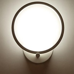 Fonction de peinture contemporaine moderne intégrée pour les appliques murales à lumière ambiante