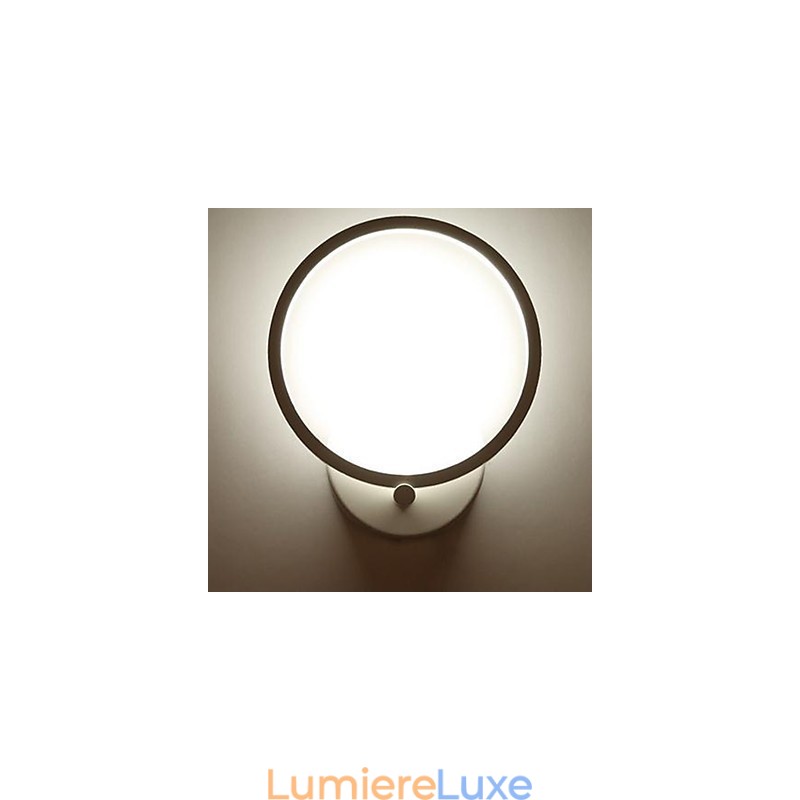 Fonction de peinture contemporaine moderne intégrée pour les appliques murales à lumière ambiante