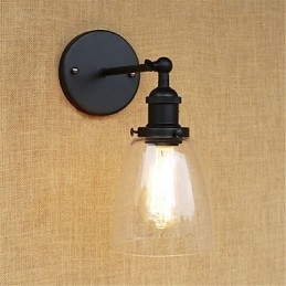 Appliques murales à lumière ambiante de style mini, style rétro, pour la protection des yeux