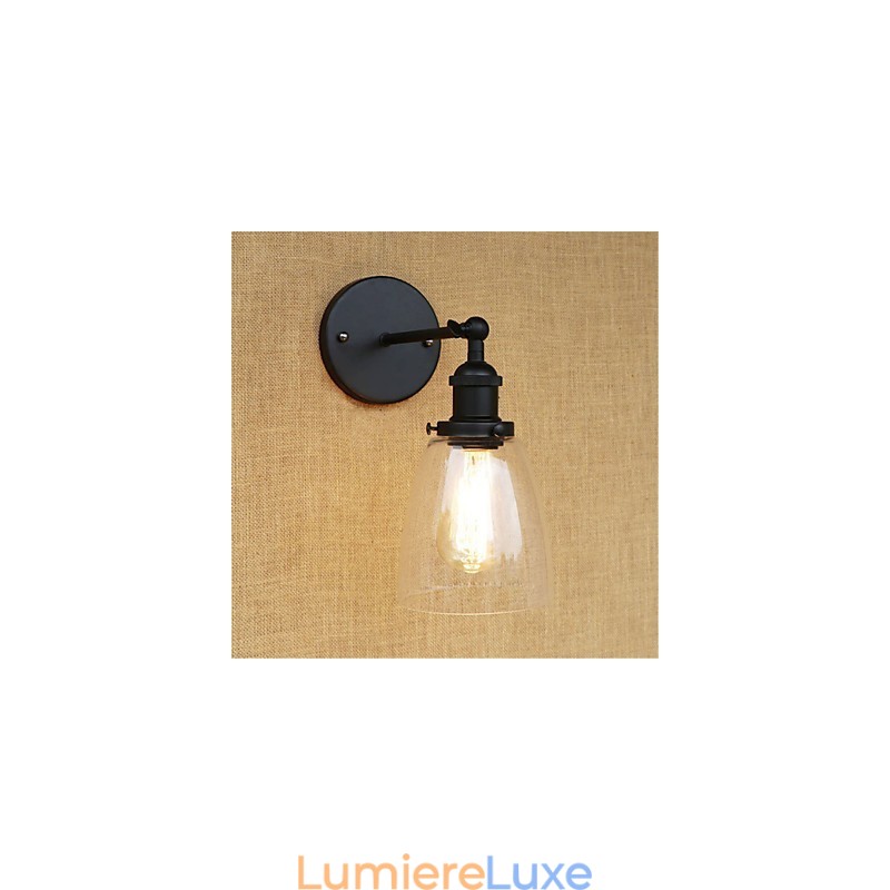 Appliques murales à lumière ambiante de style mini, style rétro, pour la protection des yeux
