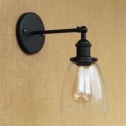 Appliques murales à lumière ambiante de style mini, style rétro, pour la protection des yeux