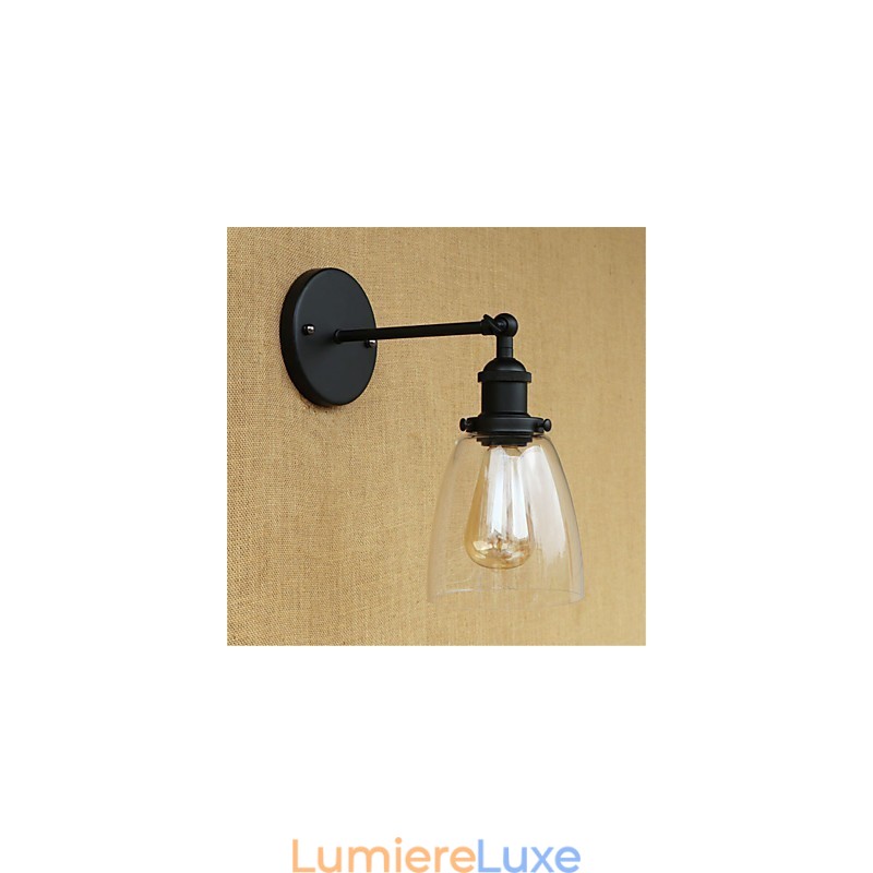 Appliques murales à lumière ambiante de style mini, style rétro, pour la protection des yeux