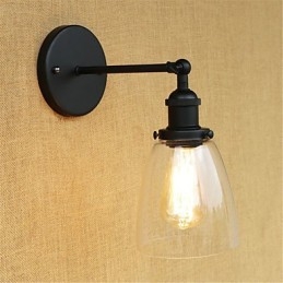 Appliques murales à lumière ambiante de style mini, style rétro, pour la protection des yeux