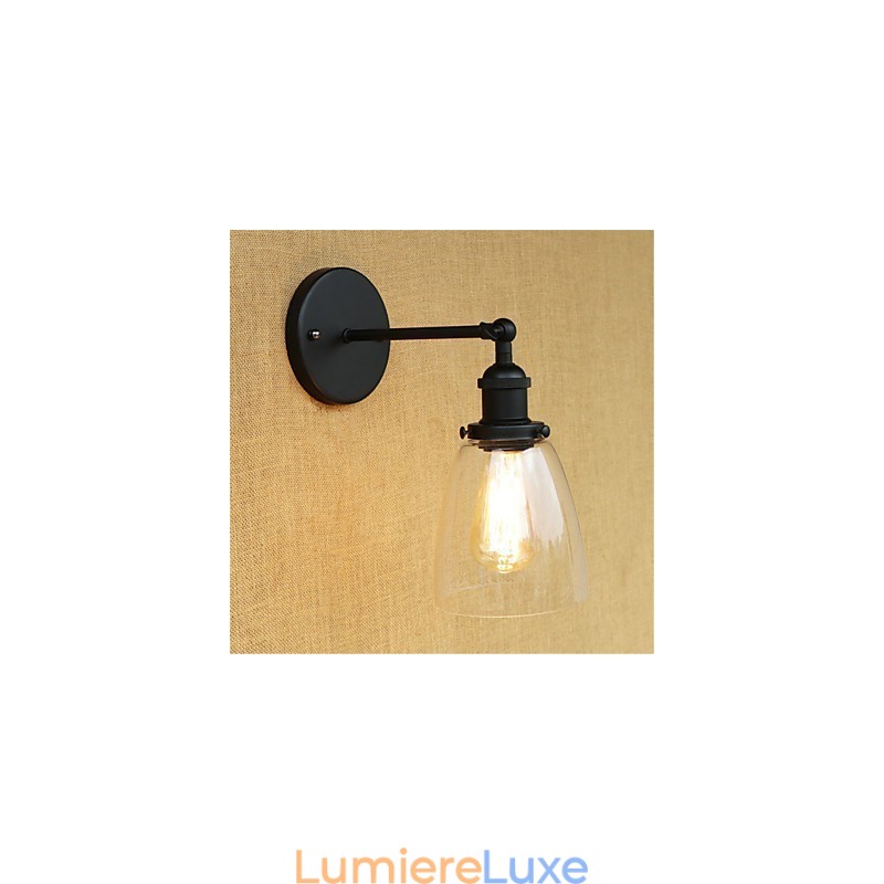Appliques murales à lumière ambiante de style mini, style rétro, pour la protection des yeux