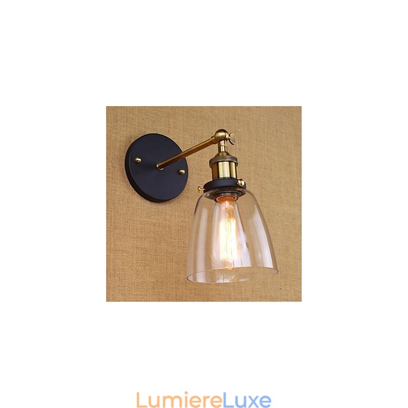 Appliques murales à lumière ambiante de style mini, style rétro, pour la protection des yeux
