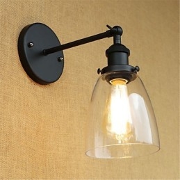 Appliques murales à lumière ambiante de style mini, style rétro, pour la protection des yeux