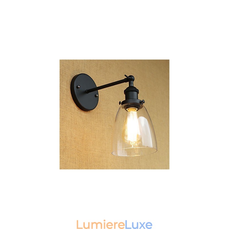 Appliques murales à lumière ambiante de style mini, style rétro, pour la protection des yeux