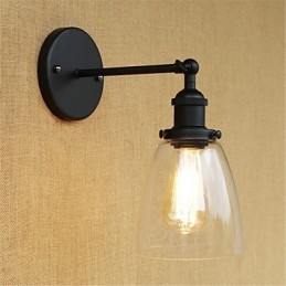 Appliques murales à lumière ambiante de style mini, style rétro, pour la protection des yeux
