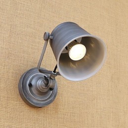Peinture rétro rustique de style mini pour protection des yeux, éclairage d'ambiance mural