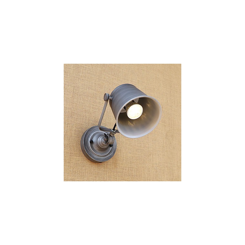 Peinture rétro rustique de style mini pour protection des yeux, éclairage d'ambiance mural
