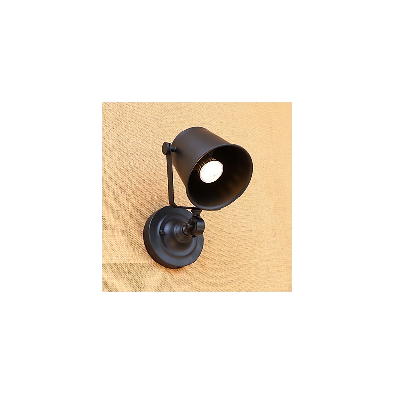 Peinture rétro rustique de style mini pour protection des yeux, éclairage d'ambiance mural