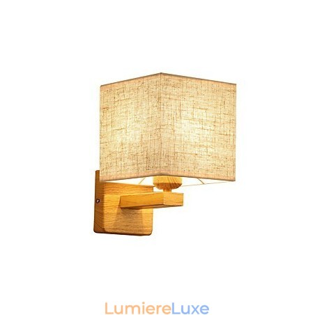 Lampe de table minimaliste en bois massif, lampe de chevet, lampe de bureau Lampe de table minimaliste en bois massif, lampe de chevet, lampe de bureau