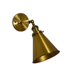 Applique murale en fer forgé, lampe sabre laser noire muette sur le mur