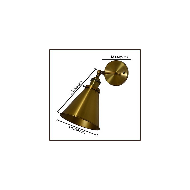 Applique murale en fer forgé, lampe sabre laser noire muette sur le mur