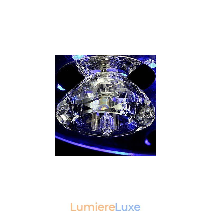 Lustre moderne en cristal Living 3 lumières