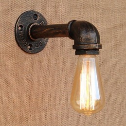 Applique murale à bras pivotant style mini avec éclairage d'ambiance