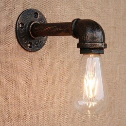 Applique murale à bras pivotant style mini avec éclairage d'ambiance