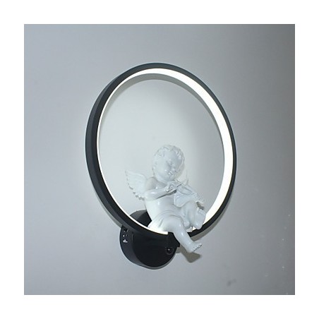 Applique murale moderne et créative, design ange, luminaire décoratif en aluminium, idéal pour un couloir Applique murale moderne et créative, design ange, luminaire décoratif en aluminium, idéal pour un couloir