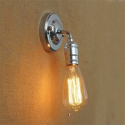 Applique murale rétro style loft Edison, luminaire décoratif d'intérieur, idéal pour une chambre à coucher, un couloir, un salon ou une chambre à coucher