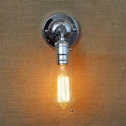 Applique murale rétro style loft Edison, luminaire décoratif d'intérieur, idéal pour une chambre à coucher, un couloir, un salon ou une chambre à coucher