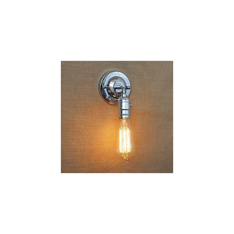 Applique murale rétro style loft Edison, luminaire décoratif d'intérieur, idéal pour une chambre à coucher, un couloir, un salon ou une chambre à coucher