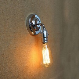 Applique murale rétro style loft Edison, luminaire décoratif d'intérieur, idéal pour une chambre à coucher, un couloir, un salon ou une chambre à coucher