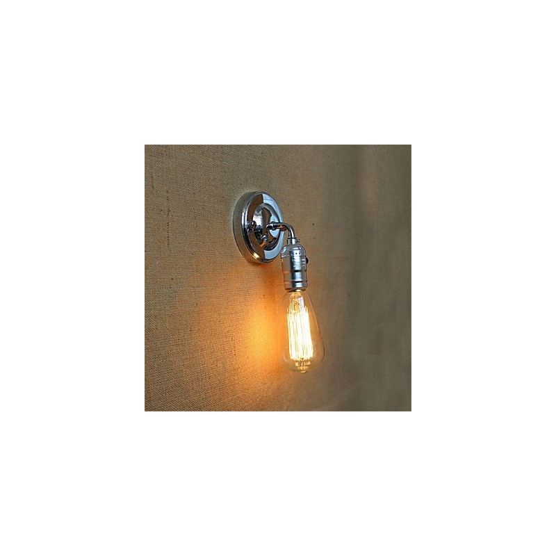 Applique murale rétro style loft Edison, luminaire décoratif d'intérieur, idéal pour une chambre à coucher, un couloir, un salon ou une chambre à coucher
