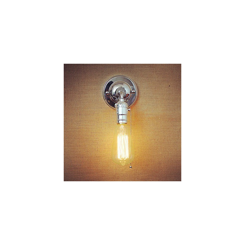 Applique murale rétro style loft Edison, luminaire décoratif d'intérieur, idéal pour une chambre à coucher, un couloir, un salon ou une chambre à coucher