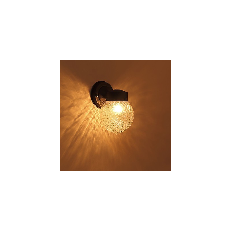 Applique murale moderne contemporaine finition oxyde noir pour appliques murales d'ambiance de style mini