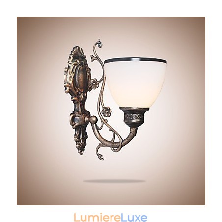 Applique murale américaine simple, lampe de chevet, lampe décorative de salon, lampe murale créative en fer forgé de style européen Applique murale américaine simple, lampe de chevet, lampe décorative de salon, lampe murale créative en fer forgé de style européen