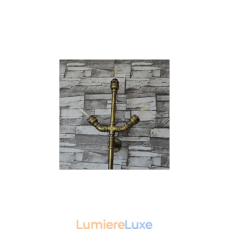 Peinture contemporaine moderne intégrée pour appliques murales à lumière ambiante