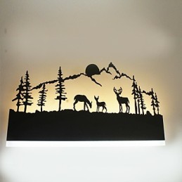 Fonction intégrée pour appliques murales à lumière ambiante